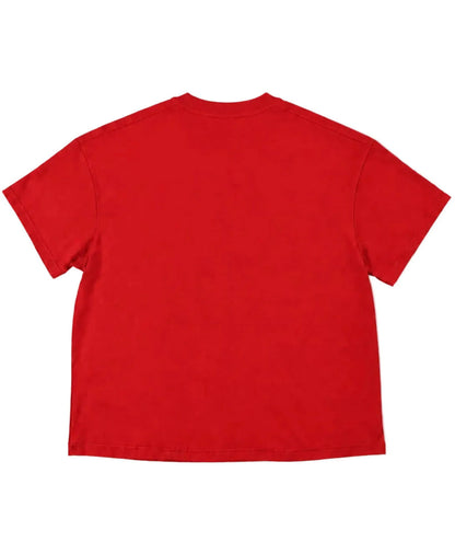 T-shirt Oversize Basic Rosyne Red rosyneclub