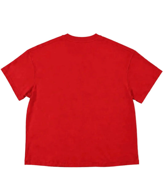 T-shirt Oversize Basic Rosyne Red rosyneclub