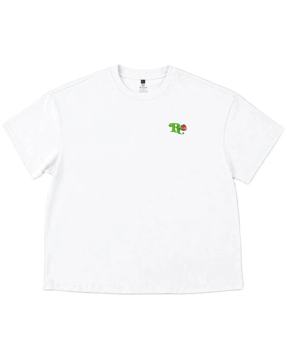 T-shirt Oversize Basic Rosyne White rosyneclub