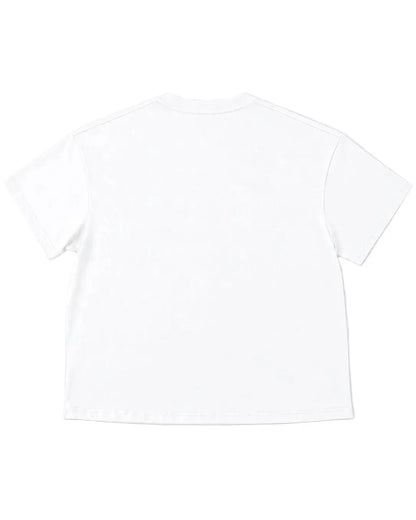 T-shirt Oversize Basic Rosyne White rosyneclub