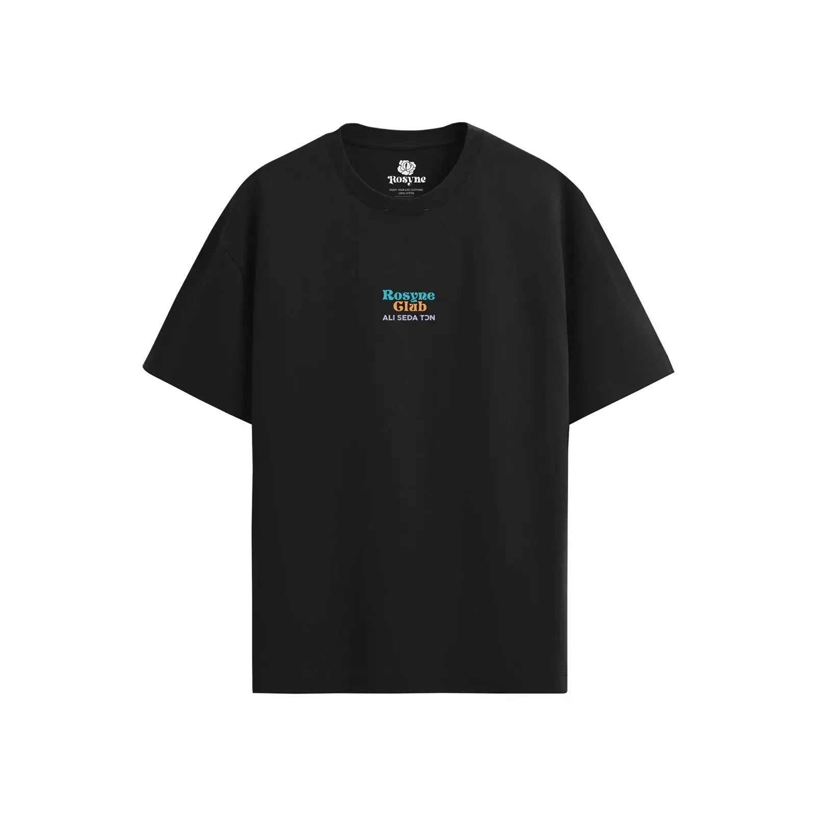 T-shirt Oversize Dahomey Black rosyneclub