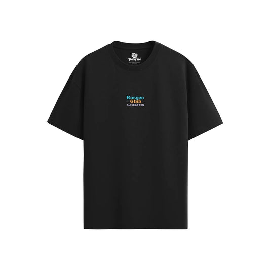 T-shirt Oversize Dahomey Black rosyneclub