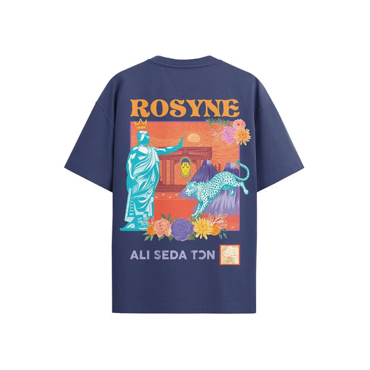 T-shirt Oversize Dahomey Blue rosyneclub
