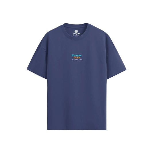 T-shirt Oversize Dahomey Blue rosyneclub