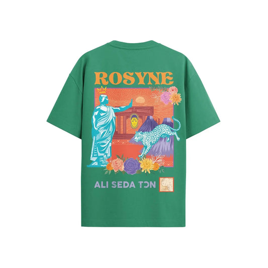 T-shirt Oversize Dahomey Green rosyneclub