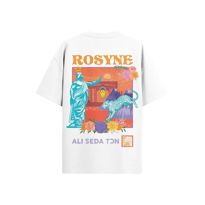 T-shirt Oversize Dahomey White rosyneclub