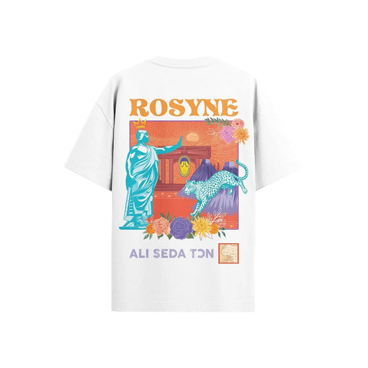 T-shirt Oversize Dahomey White rosyneclub