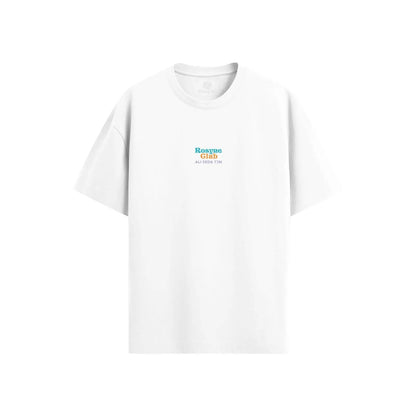 T-shirt Oversize Dahomey White rosyneclub