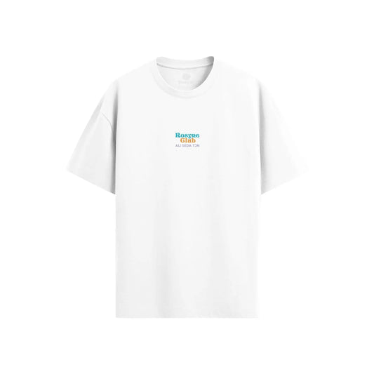 T-shirt Oversize Dahomey White rosyneclub