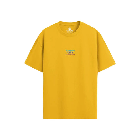 T-shirt Oversize Dahomey Yellow rosyneclub