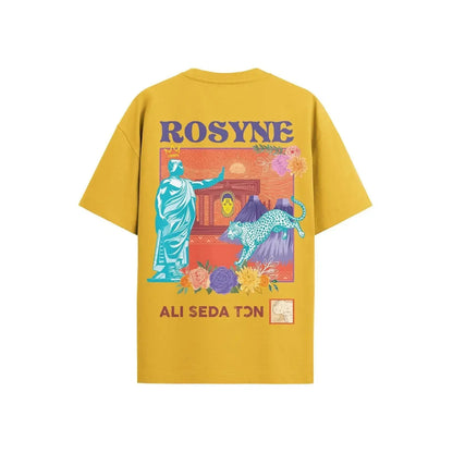 T-shirt Oversize Dahomey Yellow rosyneclub
