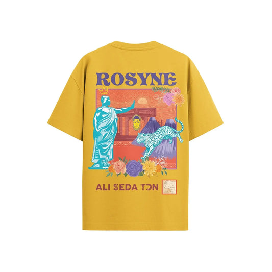 T-shirt Oversize Dahomey Yellow rosyneclub