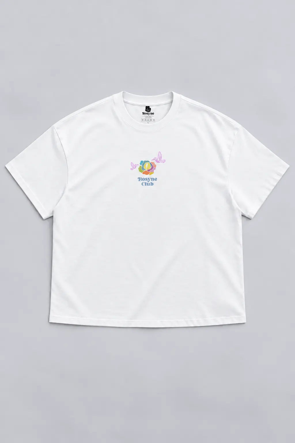 T-shirt Oversize Iconic White rosyneclub