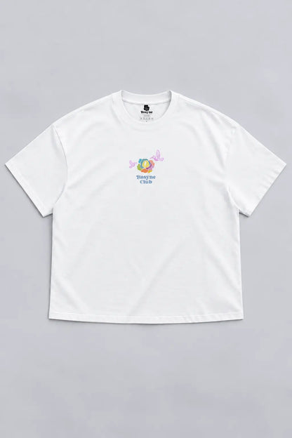 T-shirt Oversize Iconic White rosyneclub