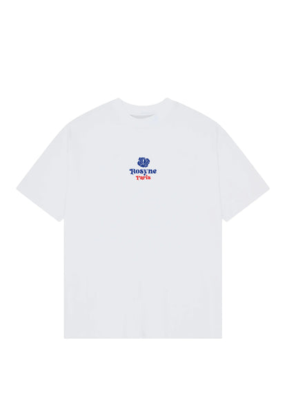 T-shirt Oversize Paris White rosyneclub