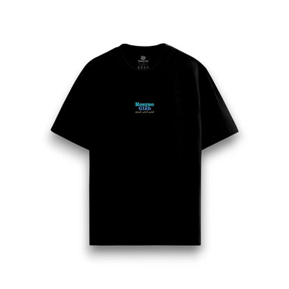 T-shirt Oversize Past Present Future Black rosyneclub