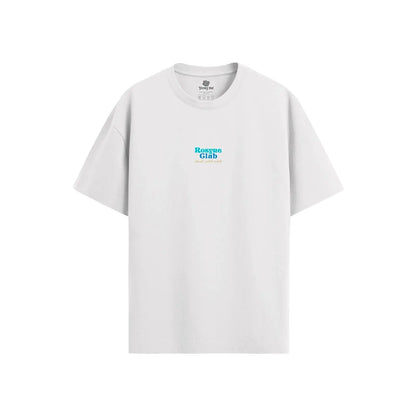 T-shirt Oversize Past Present Future White rosyneclub