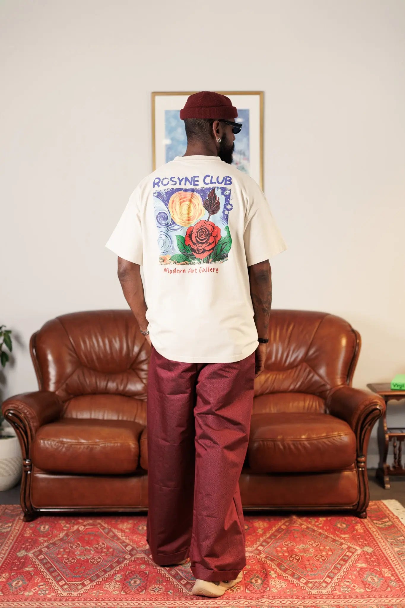 T-shirt Van Gogh Beige - Rosyne Club