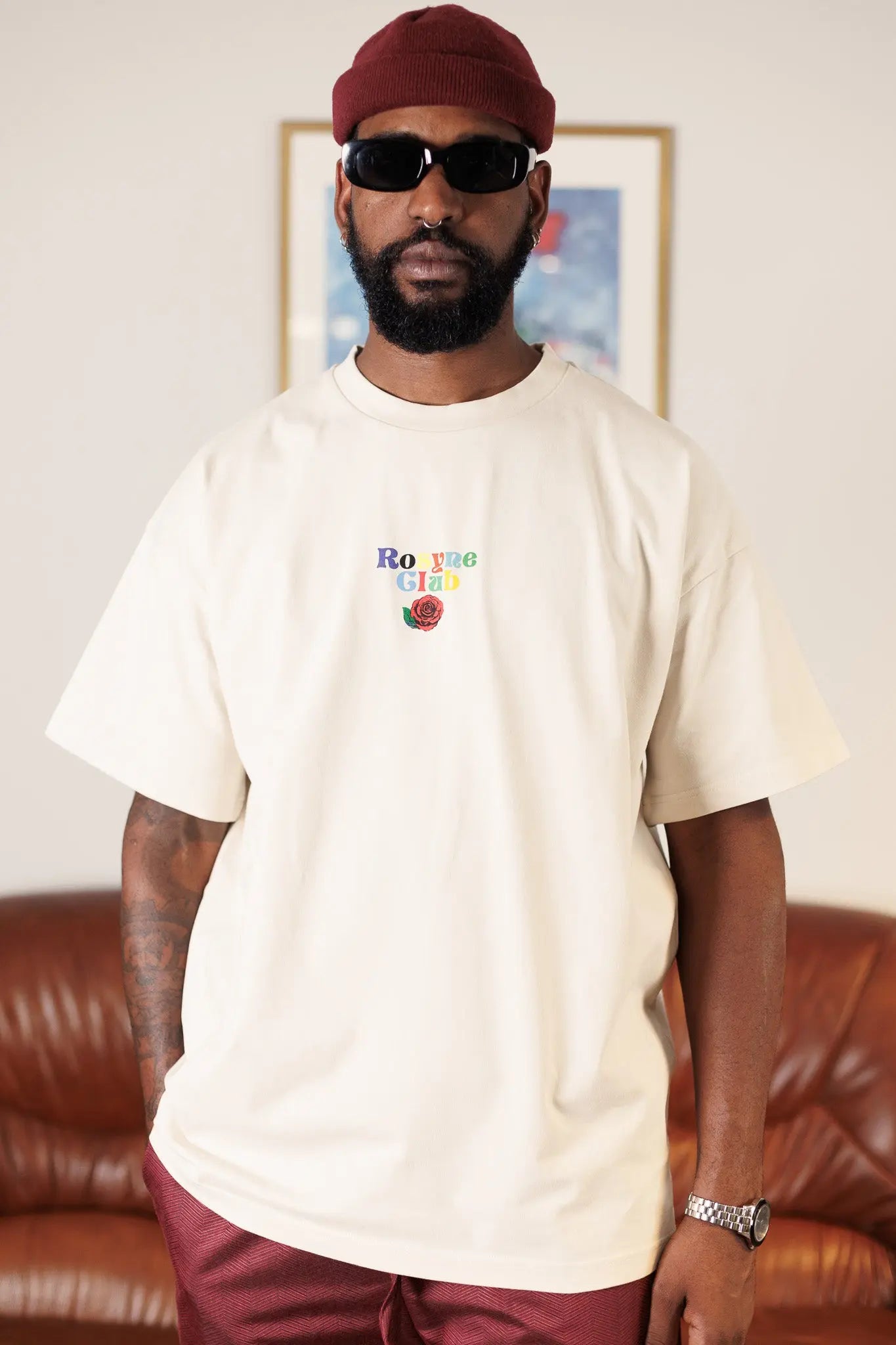 T-shirt Van Gogh Beige - Rosyne Club