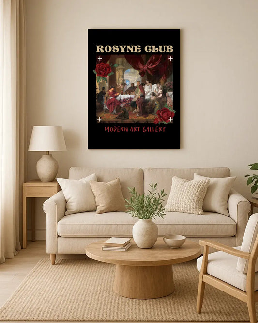 Tableau Rosyne Banquet - Modern Art Gallery merchOne