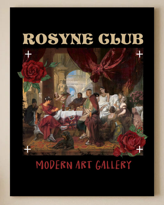 Tableau Rosyne Banquet - Modern Art Gallery merchOne