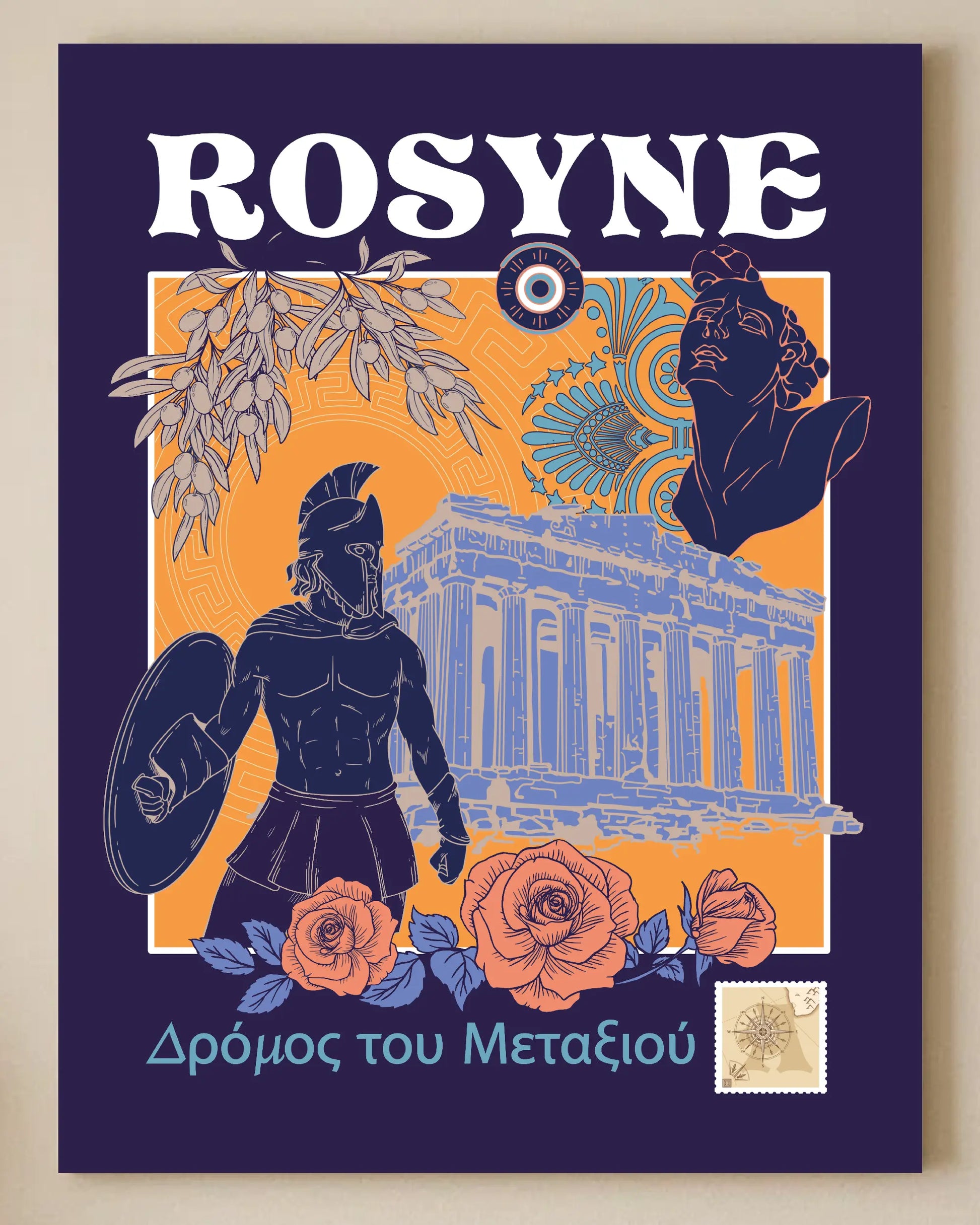 Tableau Rosyne Greece - Silk Road merchOne
