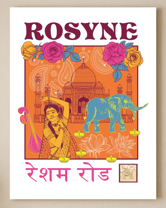 Tableau Rosyne India - Silk Road merchOne