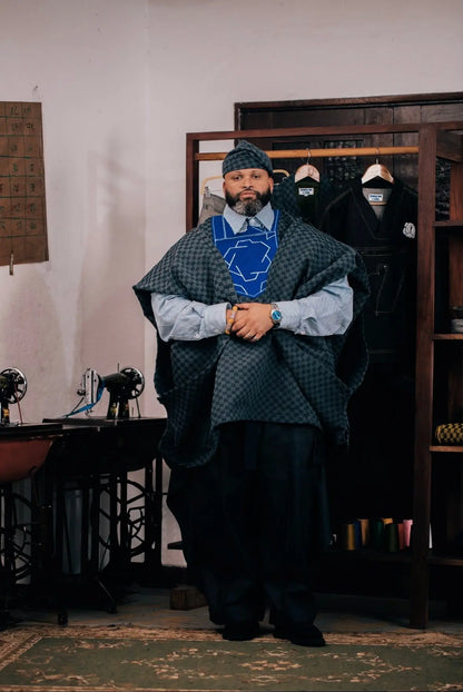 Tunique Agbala Kanvo Damier rosyneclub