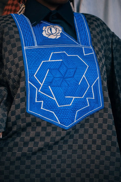 Tunique Agbala Kanvo Damier rosyneclub