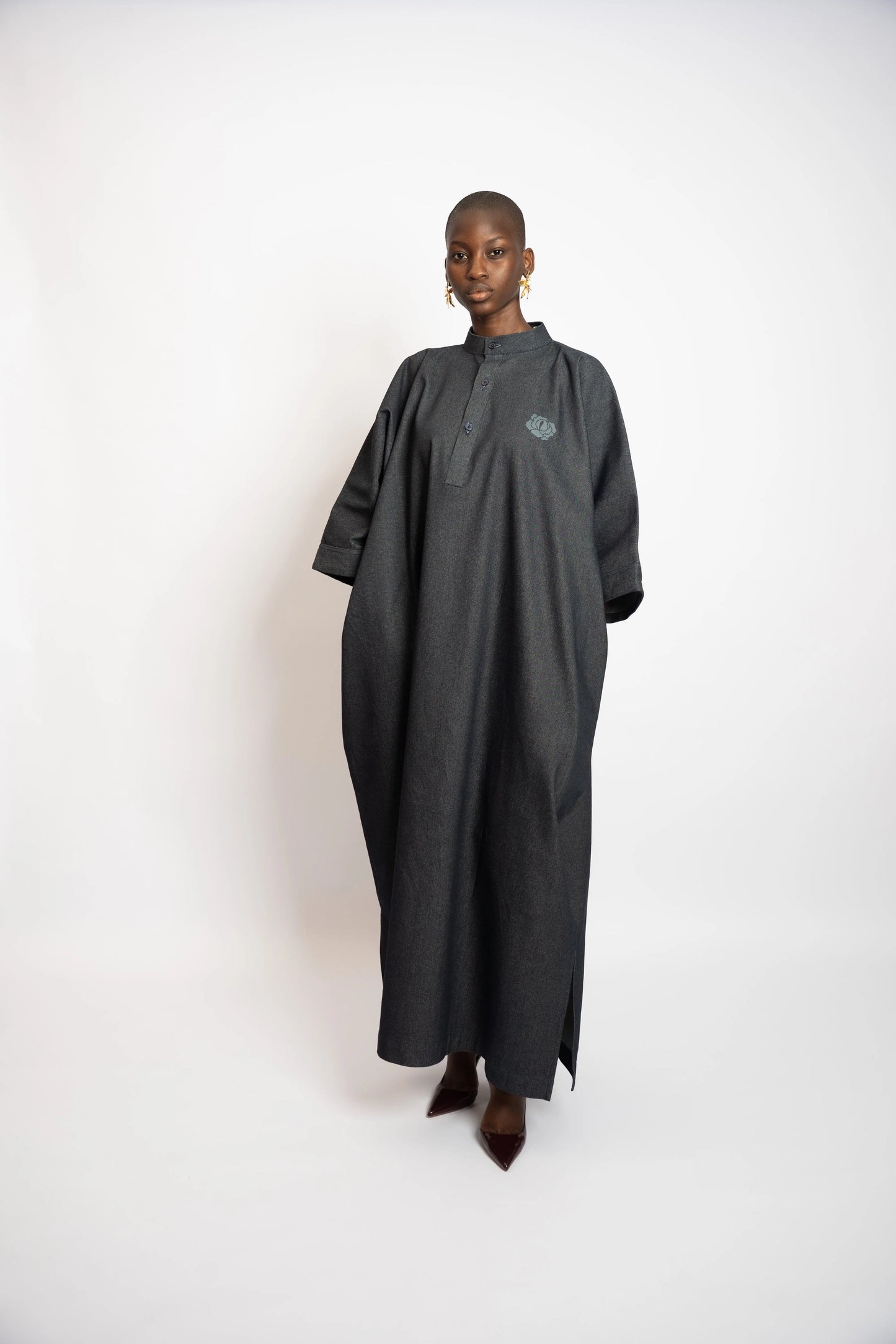 Tunique Oversize Denim Black rosyneclub