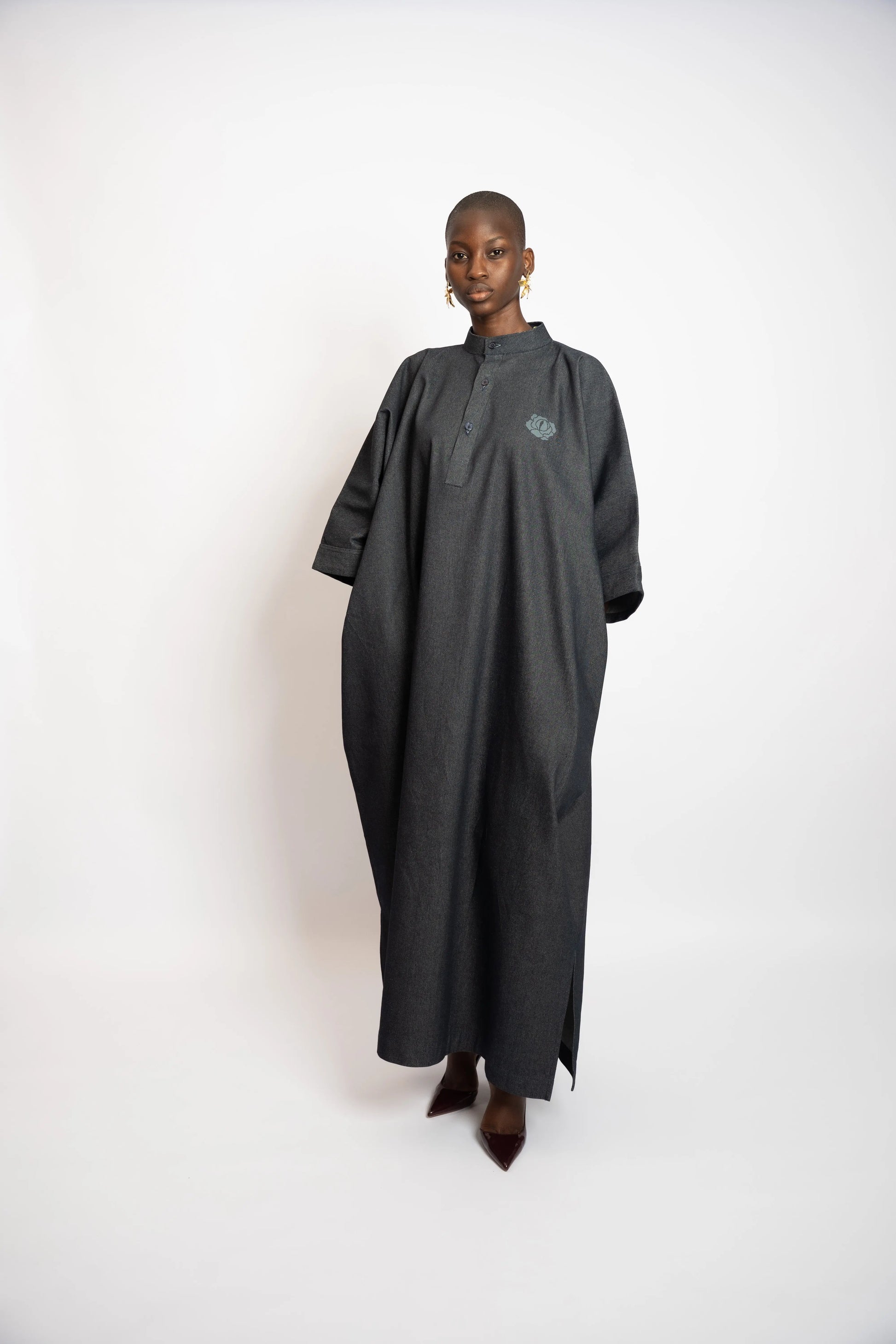 Tunique Oversize Denim Black rosyneclub