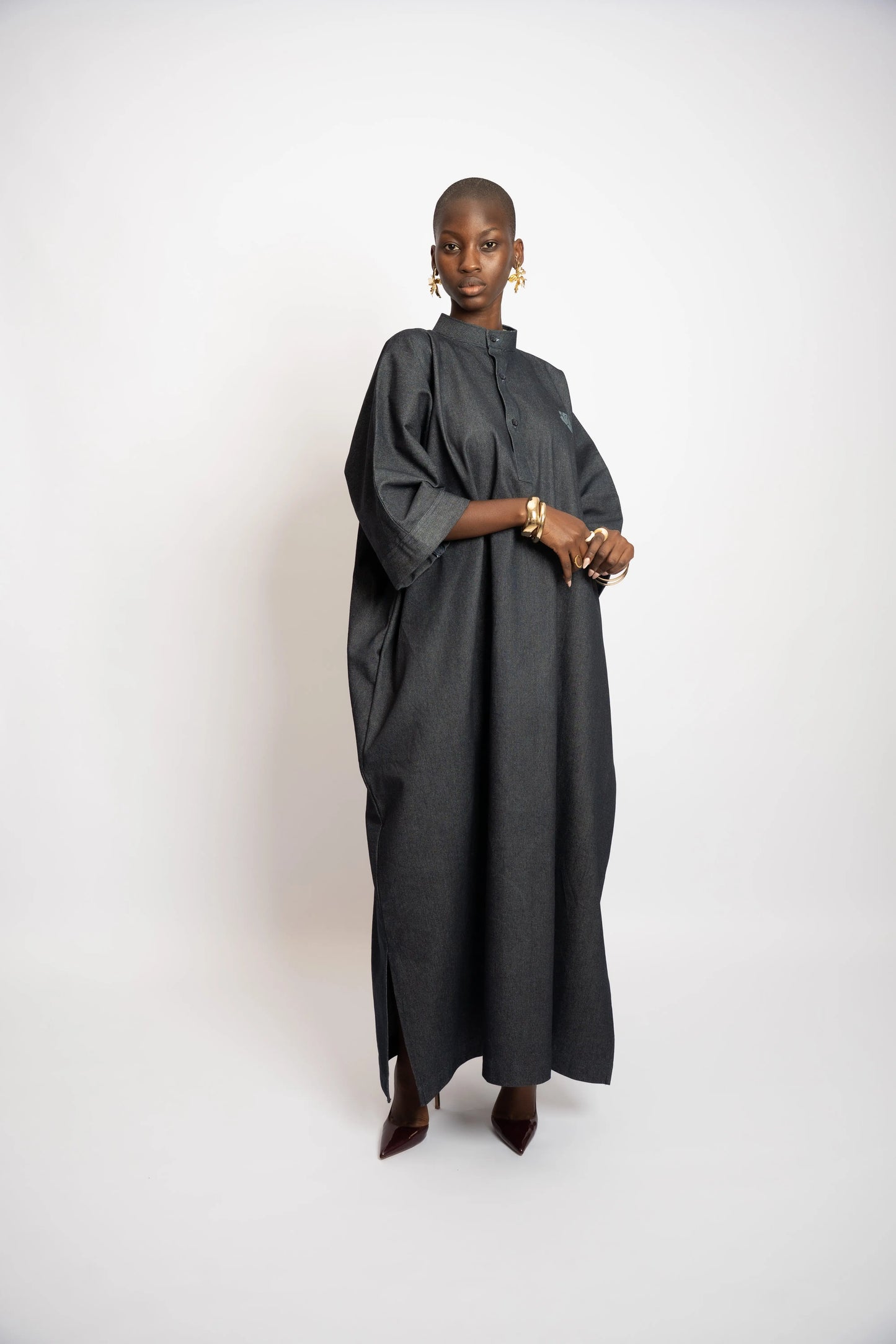 Tunique Oversize Denim Black rosyneclub