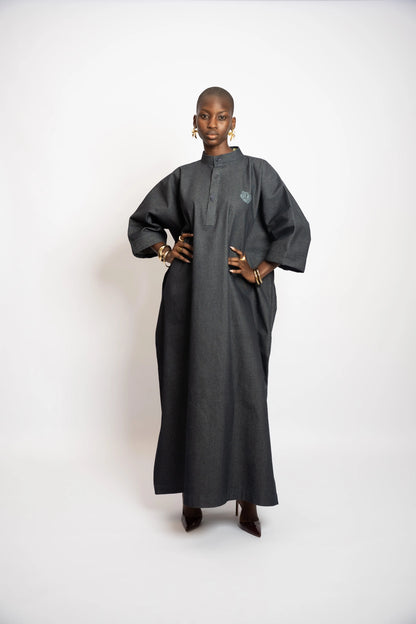 Tunique Oversize Denim Black rosyneclub