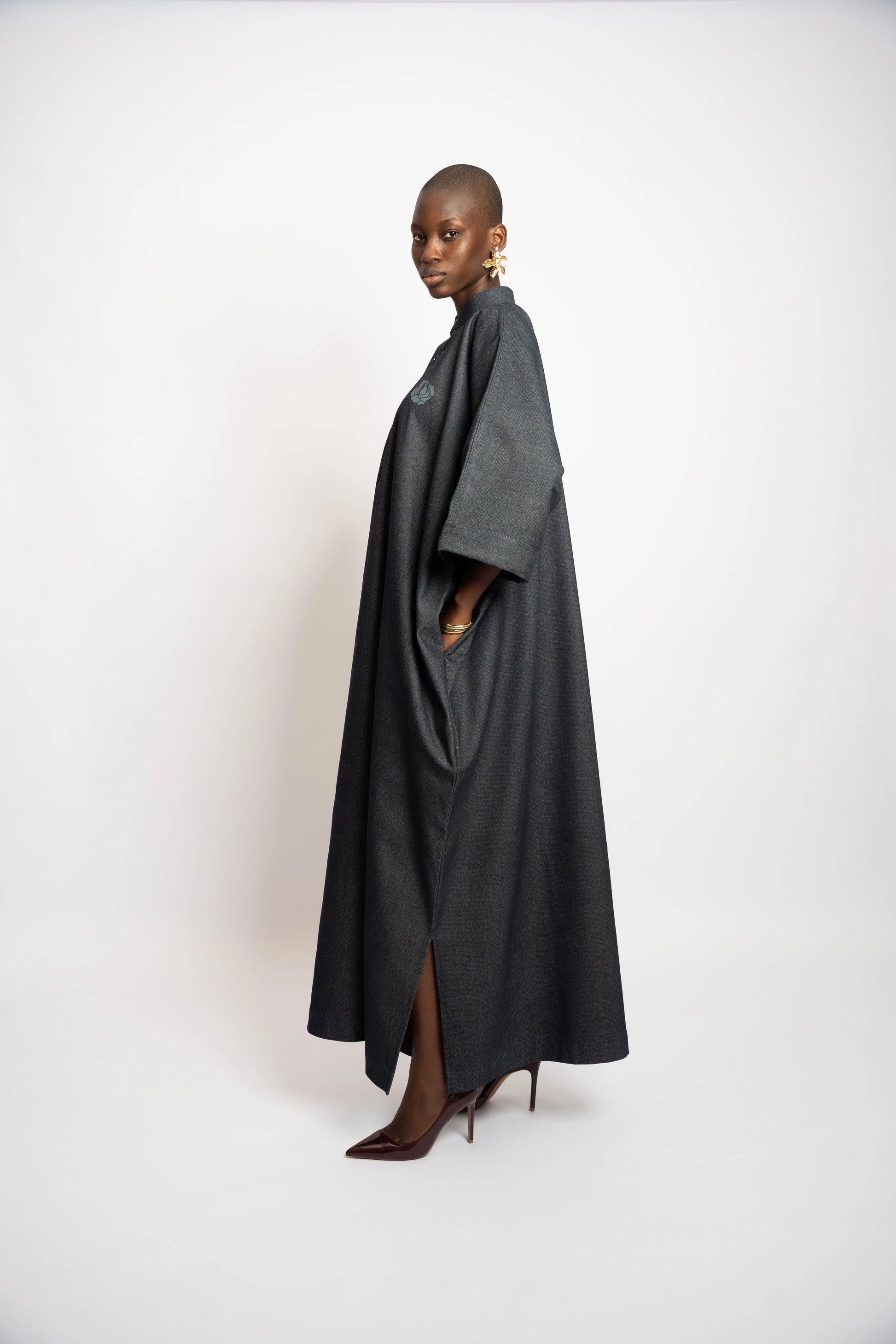 Tunique Oversize Denim Black rosyneclub