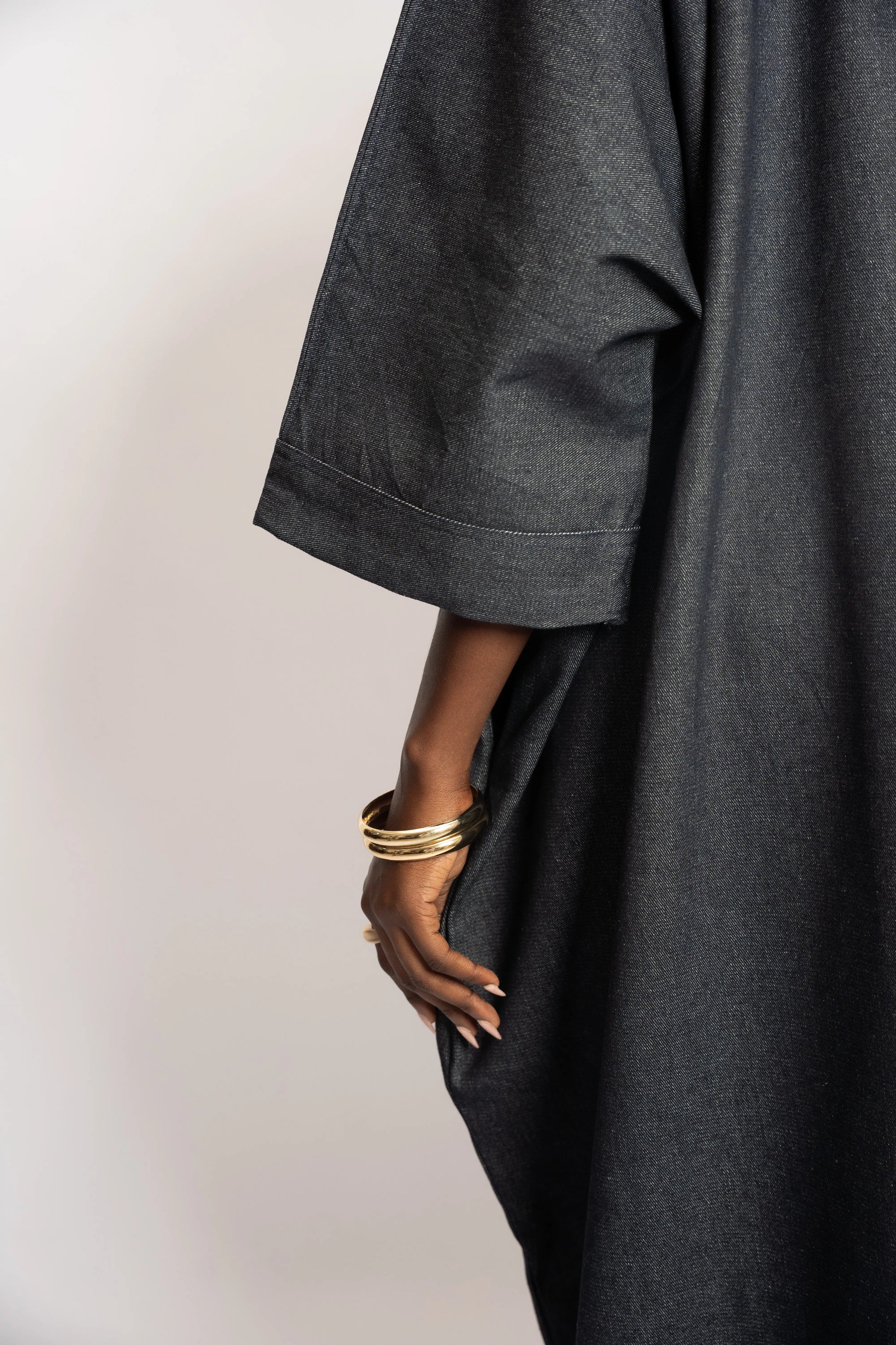 Tunique Oversize Denim Black rosyneclub