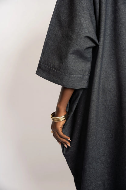 Tunique Oversize Denim Black rosyneclub