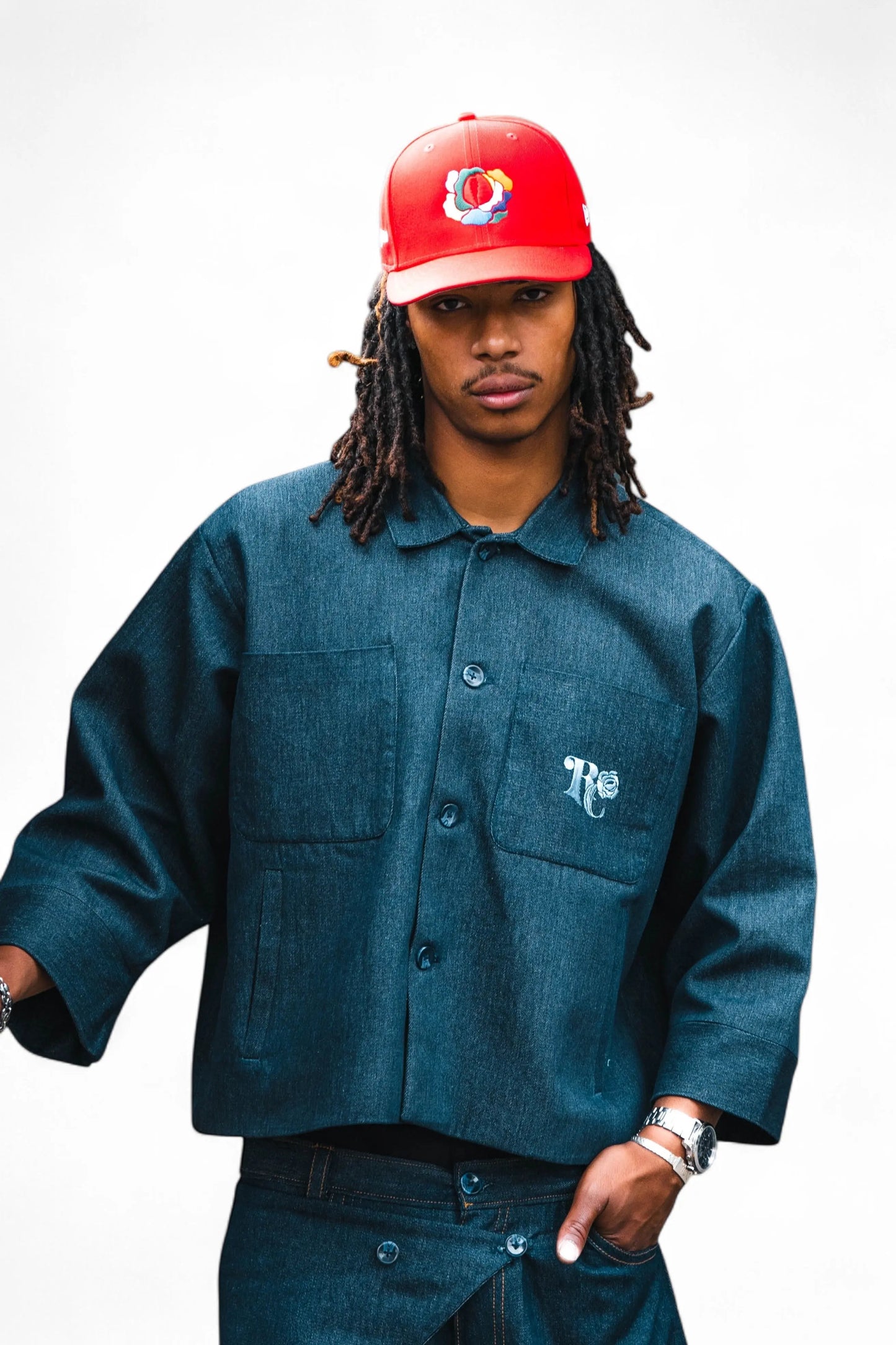 Veste Asian Jacket RC Embroidered rosyneclub