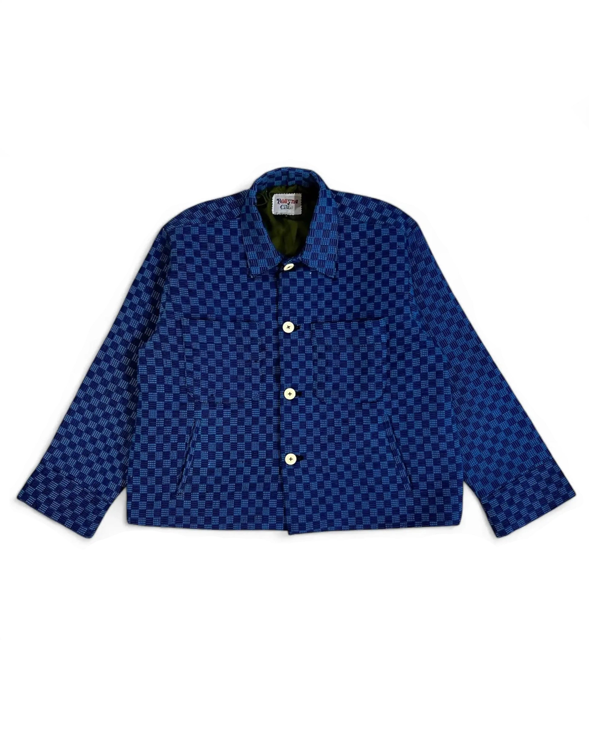 Veste Kanvô Damier Blue rosyneclub