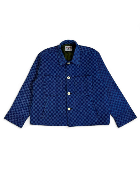 Veste Kanvô Damier Blue rosyneclub