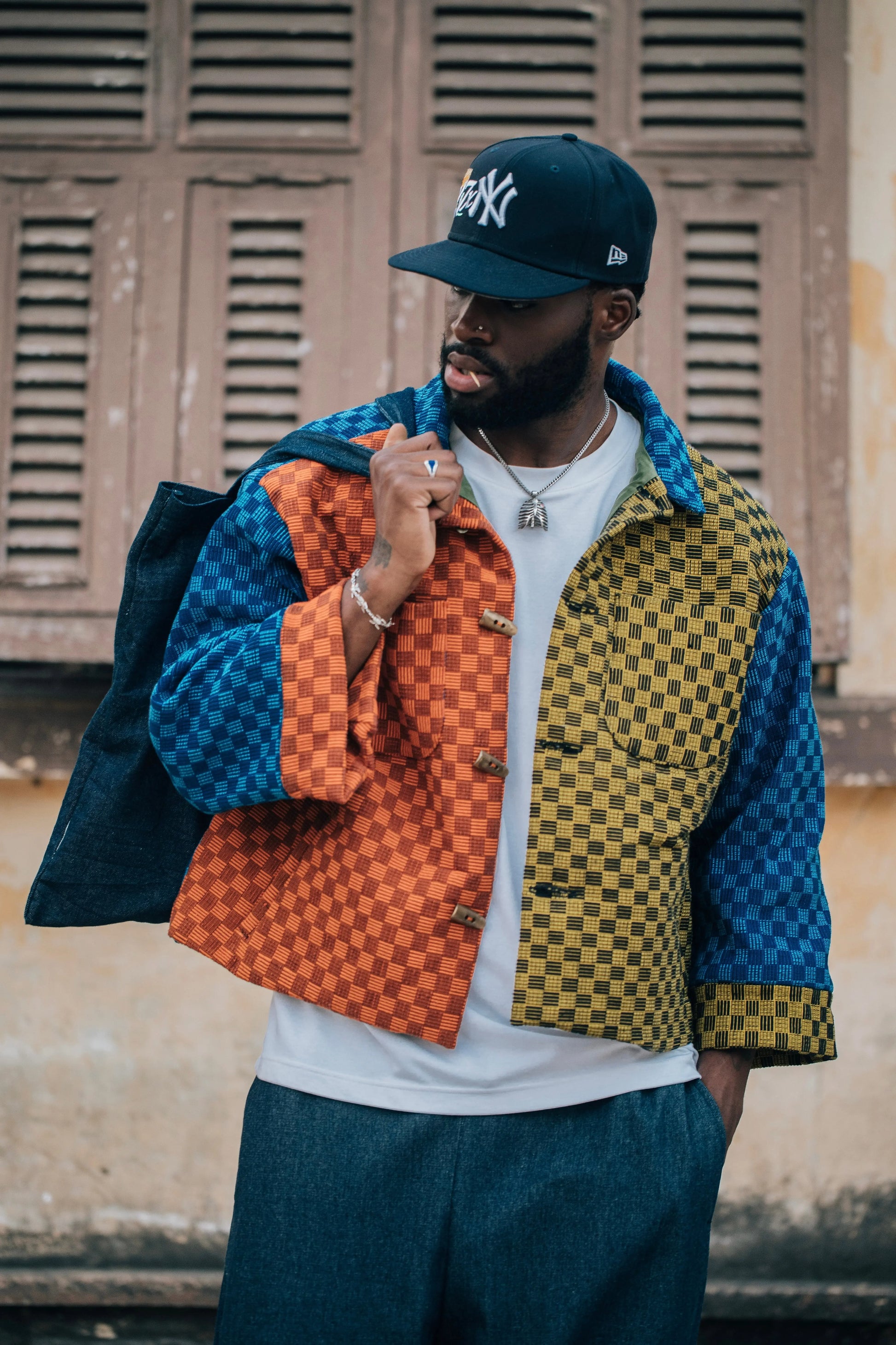 Veste Kanvô Damier Color rosyneclub