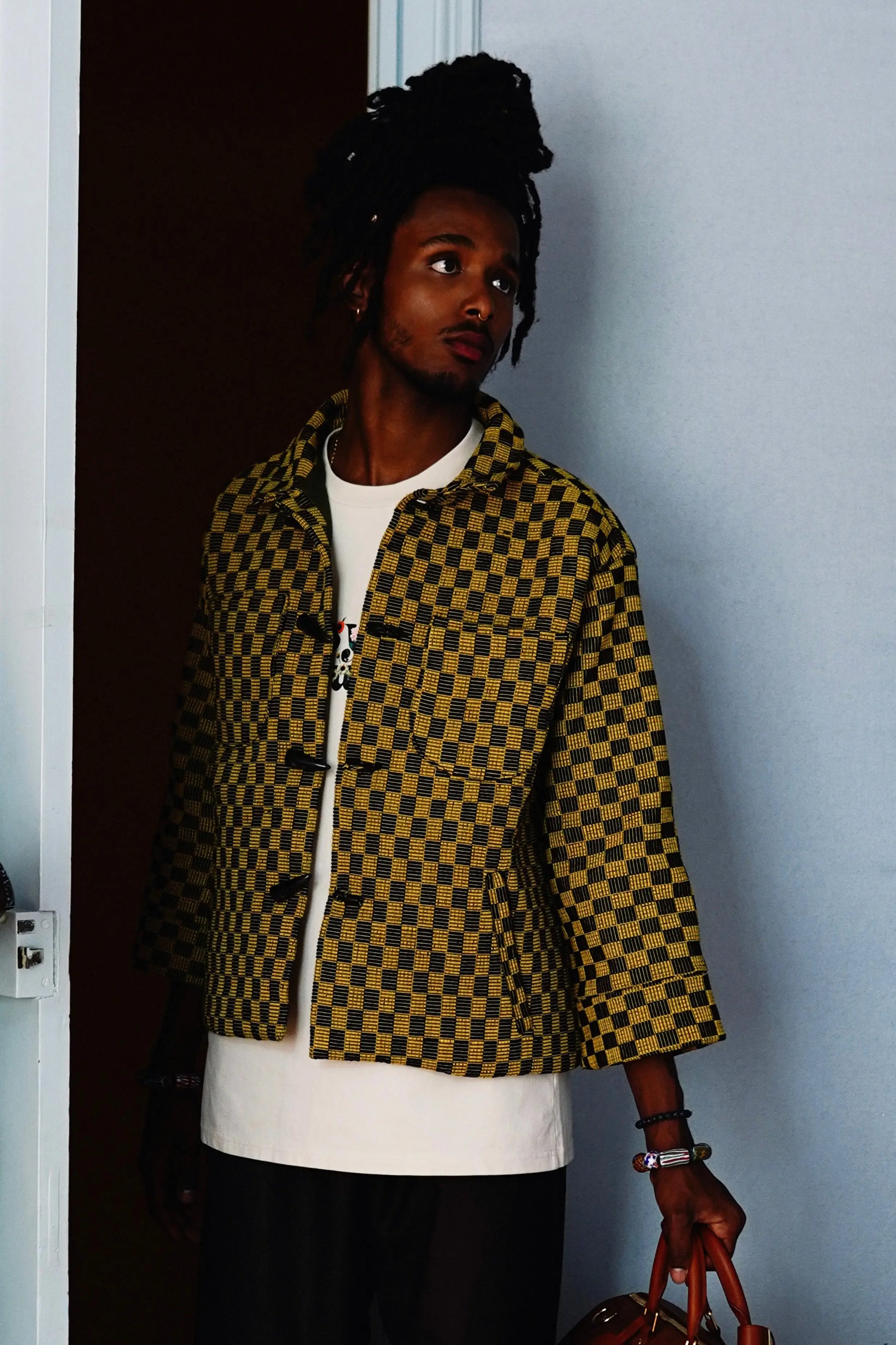Veste Kanvô Damier Yellow rosyneclub