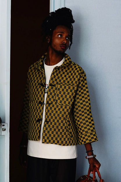Veste Kanvô Damier Yellow rosyneclub
