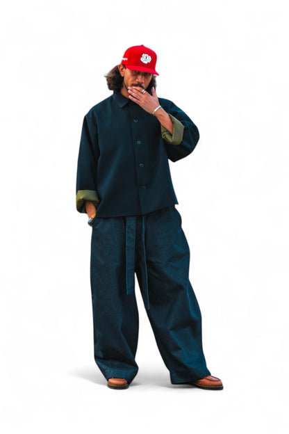 Veste Structure Navy Blue rosyneclub