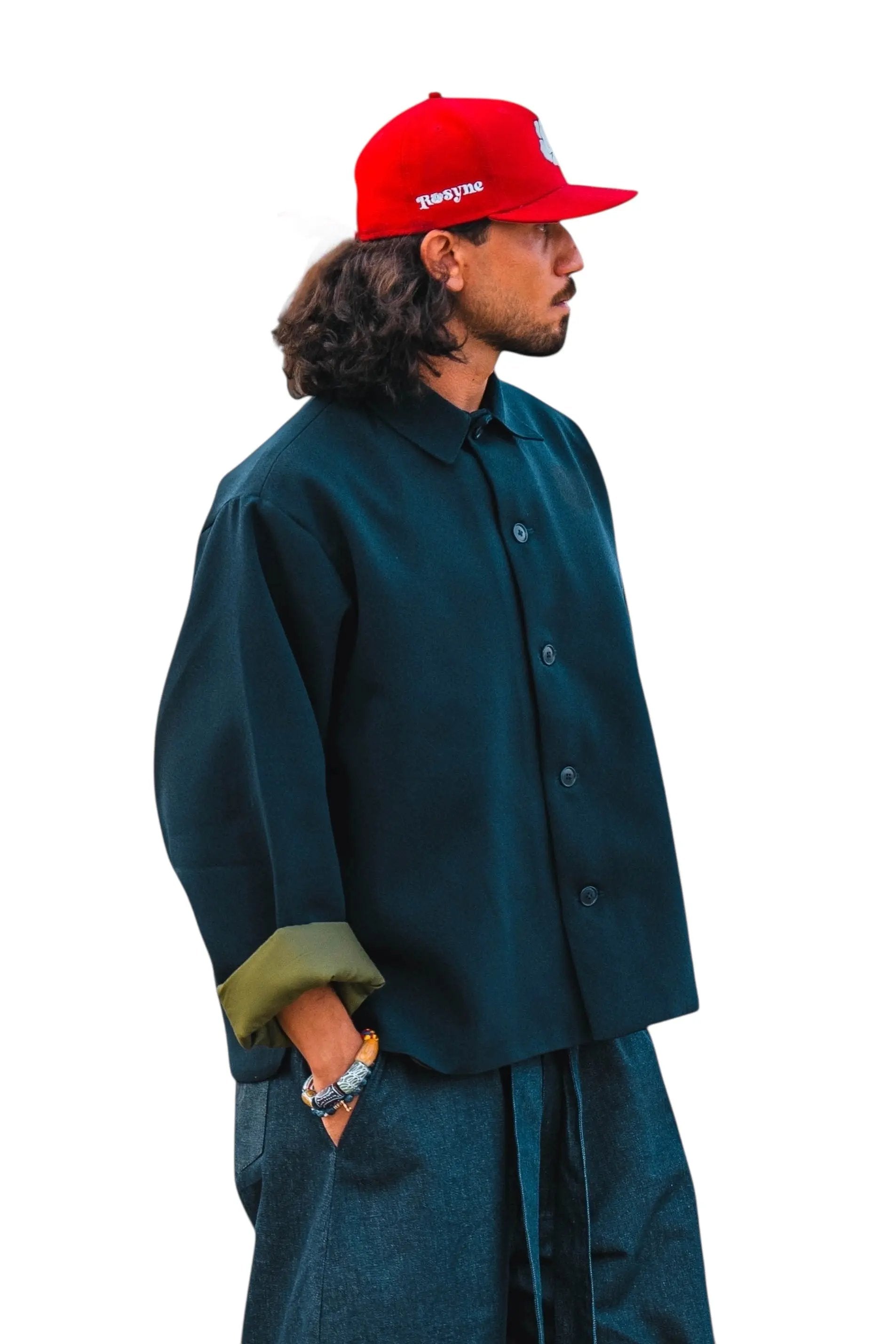 Veste Structure Navy Blue rosyneclub